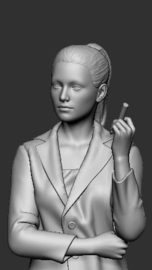 F-RCV21 Civilian woman by stander