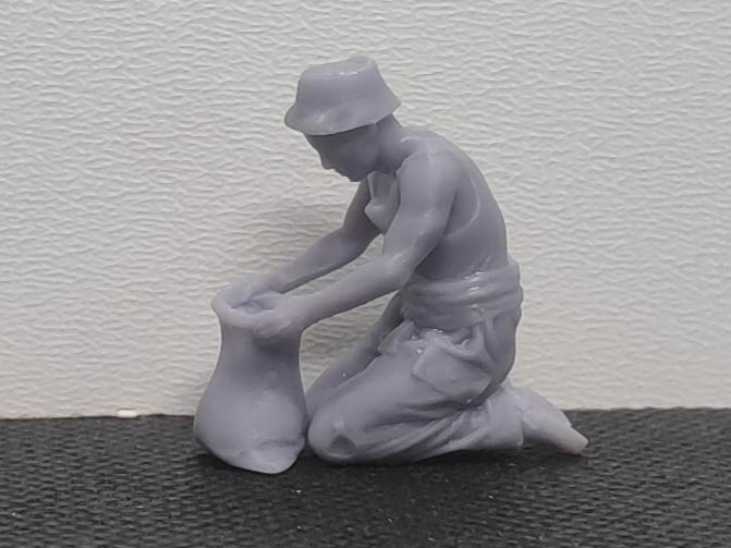 F-DEI26 filling the sack