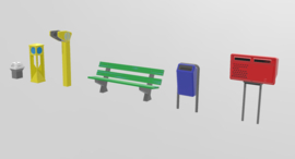 A-NL-01 Dutch street furniture.