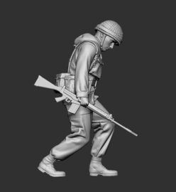 F-alk48 Stretcher bearer Right  rear.