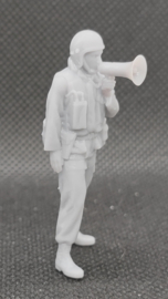 F-GB14 Commander during the riot with Bullhorn