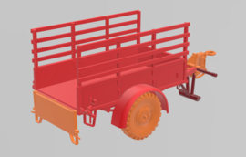 Polynorm 1 ton trailer