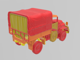 YA-126 Toolset 1/35 schaal 1 ton truck.