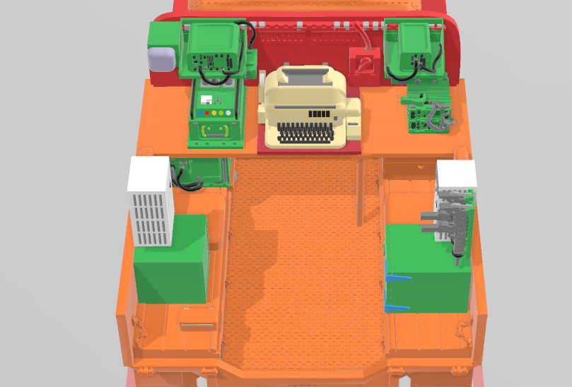 YA-126 Verbindingen FM 1/35 schaal 1 ton truck.