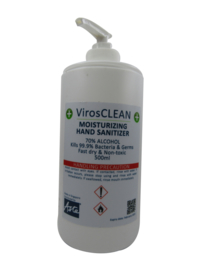 Hand sanitizer/gel Alcohol 70% 6x500 ml