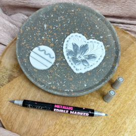 Edible Marker METALLIC - Silver (2 st.)