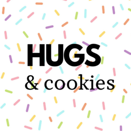 HUGS & cookies stamp