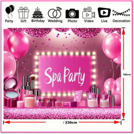 Doek Spa Hot Pink