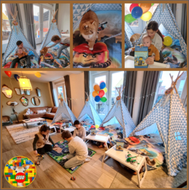-- IEDER THEMA -- OntzorgpakketDeLuxe: Bezorgen, opzetten, + accessoires, luxe snoepbuffet