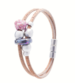 Armband Purple & Pink