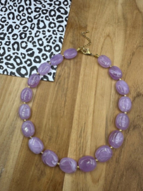 Ketting Olivia lila