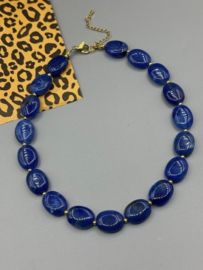 ketting Olivia blauw