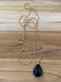 ketting black raindrop