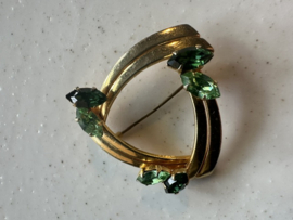broche verde
