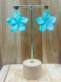 oorbellen Florita aqua