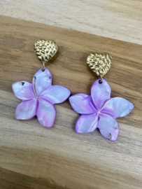 oorbellen Florita lila