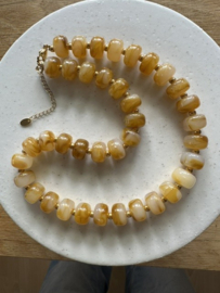 ketting rondel oker