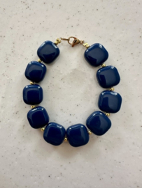 armband Vana donkerblauw