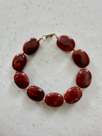 armband Olivia bordeaux