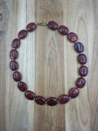 ketting Olivia bordeaux