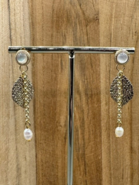 oorbellen autumn pearl