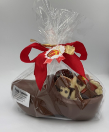 Gevulde chocolade klomp