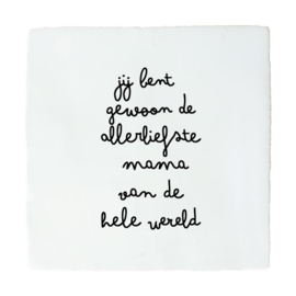 ALLERLIEFSTE VAN DE WERELD