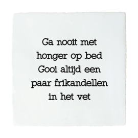 FRIKANDELLEN IN HET VET