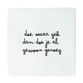 GEWOON GENOEG