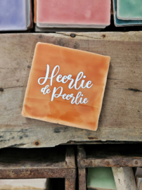 QUOTE TEGELTJE HEERLIE DE PEERLIE (HDP)
