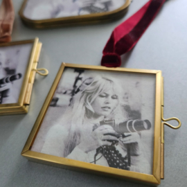 MESSING HANGER 6 x 6 MET EIGEN FOTO