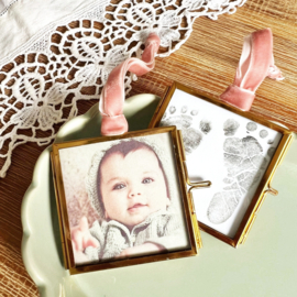 MESSING HANGER 6 x 6 MET EIGEN FOTO