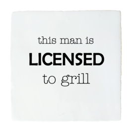 TEGELTJE LICENSED TO GRILL