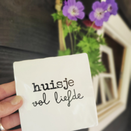 HUJISJE VOL LIEFDE