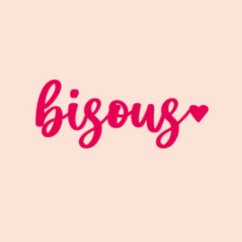 PARELMOER KAARTJE BISOUS