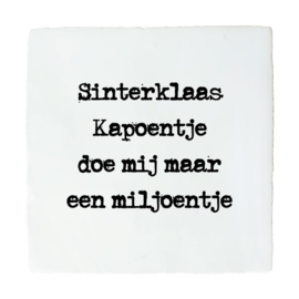 SINT TEGELTJE SINTERKLAAS KAPOENTJE