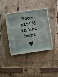 VOOR ALTIJD IN HET HART