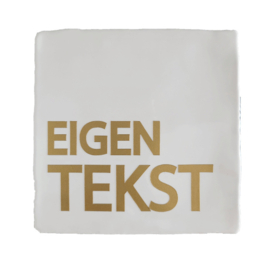 TEGELTJE MET EIGEN TEKST/QUOTE (VINYL)