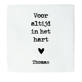 VOOR ALTIJD IN HET HART