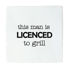 TEGELTJE LICENCED TO GRILL