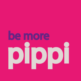 PARELMOER KAARTJE BE MORE PIPPI