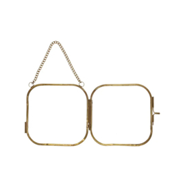 MESSING HANGER 10x10 MET EIGEN TEKST