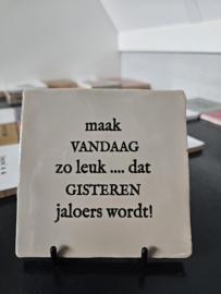 MAAK VANDAAG ZO LEUK