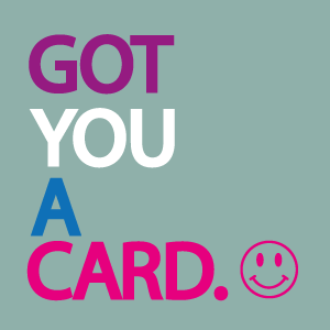 PARELMOER KAARTJE GOT YOU A CARD