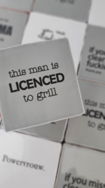 TEGELTJE LICENCED TO GRILL