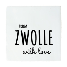 WOONPLAATS TEGELTJE FROM CITY/TOWN WITH LOVE
