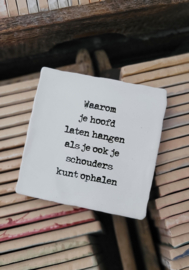 SCHOUDERS OPHALEN