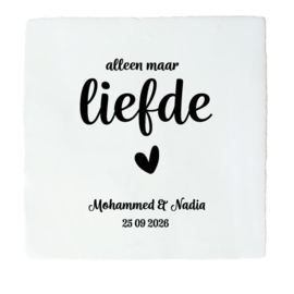 ALLEEN MAAR LIEFDE