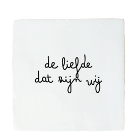 DE LIEFDE