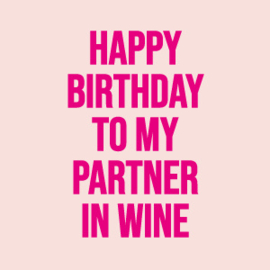 PARELMOER KAARTJE PARTNER IN WINE